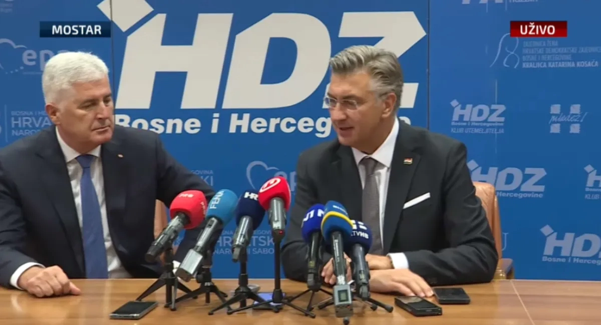 Zvanična poruka hrvatske Vlade Dodiku: Izbjeći bilo kakvu destabilizaciju, eskalaciju unutar BiH, posebno entiteta RS